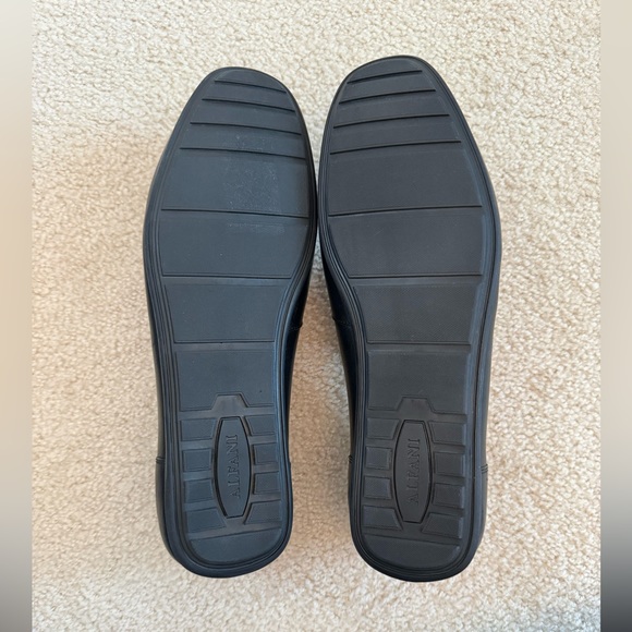 NEW Alfani Men's Holden Leather Drivers Loafers Leather Black Size 11M NWT - Picture 7 of 9